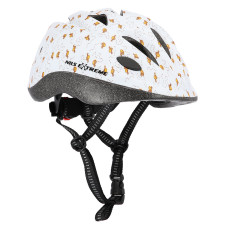 Kask dziecięcy Nils Extreme MTV65, biały, rozm. M (49-58cm)