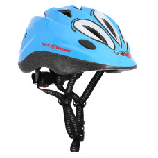 Kask dziecięcy niebieski Nils Extreme MTV65, rozm. M (49-58cm)