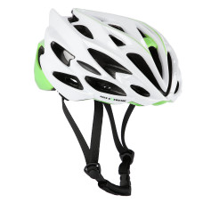 Kask biało-zielony Nils Extreme MTW58, rozm. L (57-63cm)