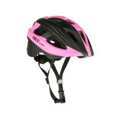 Kask dziecięcy Nils Extreme MTV35J, rozm. S (48-53cm), różowy