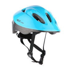 Kask niebieski Nils Extreme MTW05, rozm. S (51-58cm)