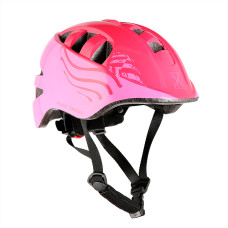 Kask dziecięcy Nils Extreme MTW08, rozm. XS (48-52cm), różowy