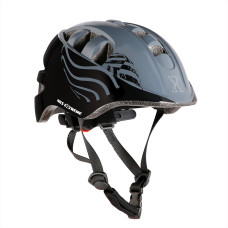Kask dziecięcy czarny Nils Extreme MTW08, rozm. XS (48-52cm)