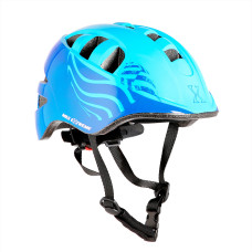 Kask dziecięcy niebieski Nils Extreme MTW08, rozm. XS (48-52cm)