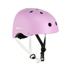 Kask fioletowy Nils Extreme MTW001, rozm. L(58-61cm)