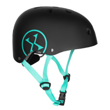Kask czarno-niebieski Nils Extreme MTW001-1, rozm. M(55-58cm)