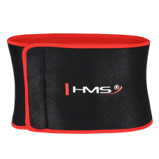 Pas na brzuch wyszczuplający Black-Red HMS BR163, One Size