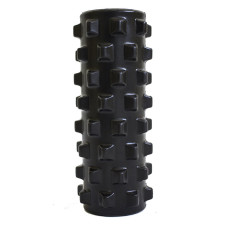 Wałek fitness / roller HMS FS107 BLACK, 31.5cm