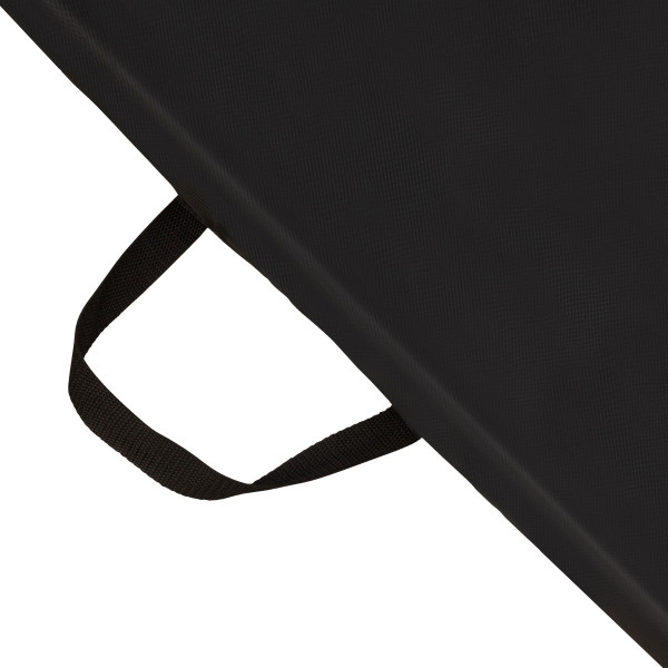 Materac gimnastyczny składany HMS Premium MGS02 Black, 1800x600mm