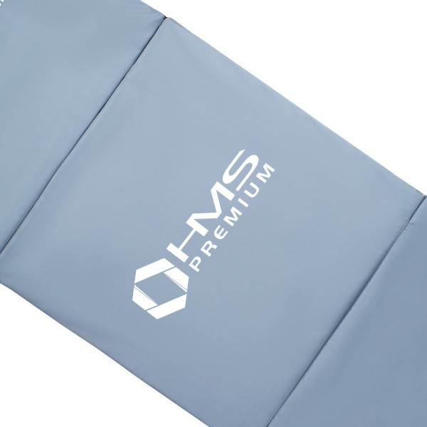 Materac gimnastyczny składany HMS Premium MGS02, 1800x600mm, szary