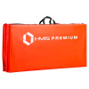 Materac gimnastyczny składany HMS Premium MGS01 RED, 2400x1200 mm