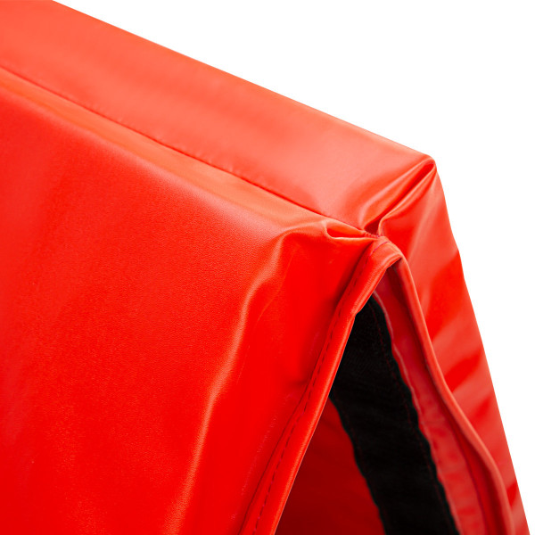 Materac gimnastyczny składany HMS Premium MGS01 RED, 2400x1200 mm