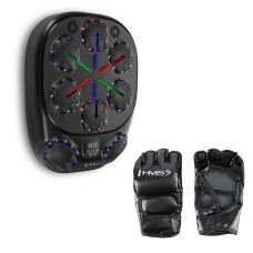 Elektroniczna tarcza bokserska Bluetooth z muzyką i rękawicami HMS TB10, bateria 4000mAh
