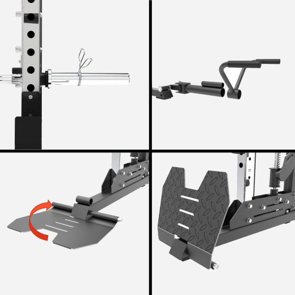 Cyklop 4 Atlas do ćwiczeń z suwnicą Smitha Semi Commercial HMS