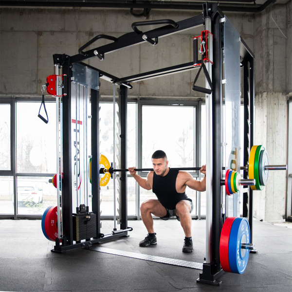 SuwNica Smitha 3D z podwójnym wyciągiem i stosem HMS Tryton Commercial, HMS