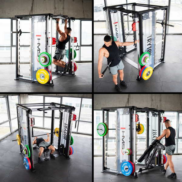 SuwNica Smitha 3D z podwójnym wyciągiem i stosem HMS Tryton Commercial, HMS