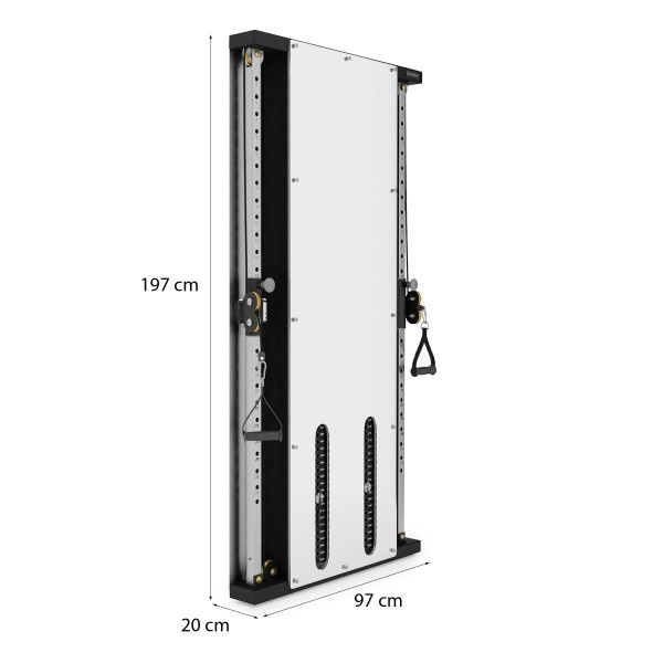 Brama treningowa podwójna ze stosem Commercial HMS BS302