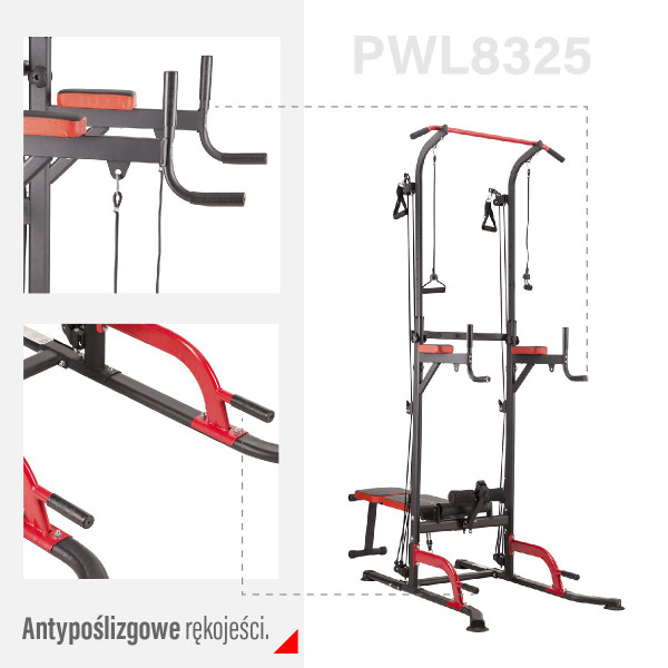 Poręcz wielofunkcyjna HMS PWL8325