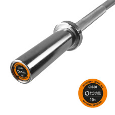 Gryf olimpijski prosty 1200mm + ZG1000 Red HMS Premium, HMS GO160