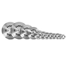 Talerz olimpijski stalowy kalibrowany HMS TOS25, 2.5 KG