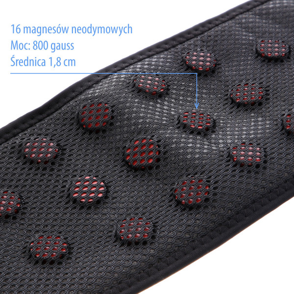 Pas stabilizujący magnetyczny One Fitness PS168, one size