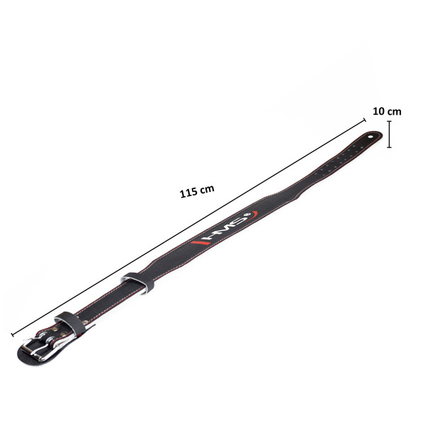 Pas do ćwiczeń siłowych HMS PA3778, czarny, rozm. L