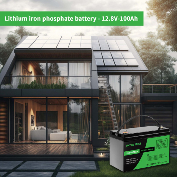Акумулятор LiFePO4 DatouBoss 12V 100Ah