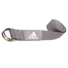 Pasek do jogi Adidas ADYG-20200GR, 2,5 m, szary