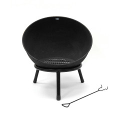 Palenisko ogrodowe Kappa Ø60 czarne, Heat