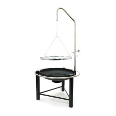 Grill wahadłowy pendal z rusztem obrotowym Heat Grill