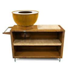 Kuchnia ogrodowa Trolle Heat, rdzawa