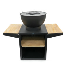 Kuchnia ogrodowa Heat Kjok czarna