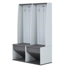 Szafka ubraniowa z ławką Lifetime 60226