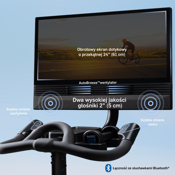 Rower spinningowy NordicTrack X24