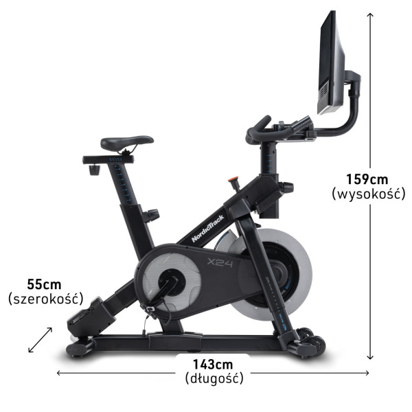 Rower spinningowy NordicTrack X24