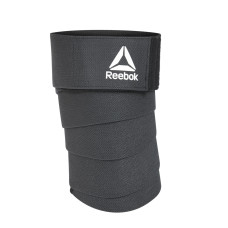 Taśmy wzmacniające kolana czarne Reebok RAAC-16060BK