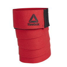 Taśmy wzmacniające kolana Reebok RAAC-16060RD, czerwone