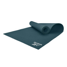 Mata do jogi 4 mm Reebok RAYG-11022DG, ciemnozielona