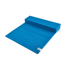 Mata do jogi 6 mm składana Reebok RAYG-11050BL, niebieska