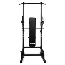 Poręcz wielofunkcyjna Power Tower Deluxe z ławką VirtuFit.