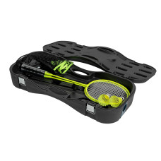 Zestaw 2-w-1 przenośny VirtuFit do badmintona i tenisa, VirtuFit