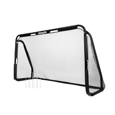 Bramka piłkarska pro z płachtą do strzelania VirtuFit, 220 x 170 cm