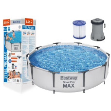 Basen Ogrodowy Stelażowy 305 x 76 cm Bestway 56408