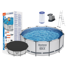 Basen Ogrodowy Stelażowy 366 x 122 cm Bestway 56420