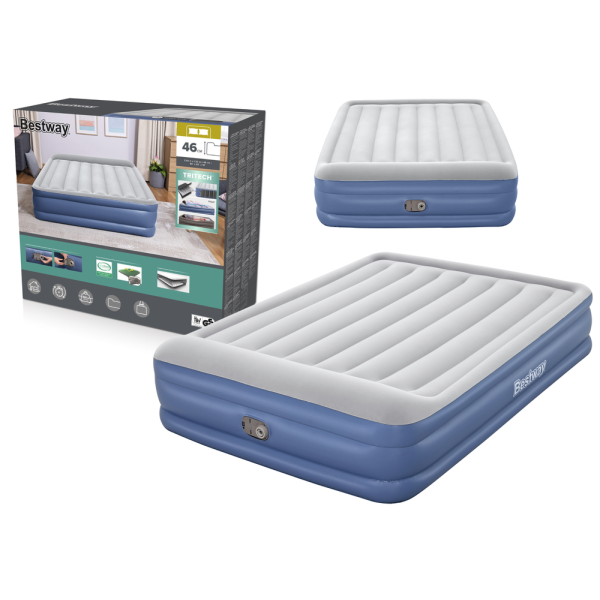 Dmuchany Materac 203 x 152 x 46 cm Bestway 67630