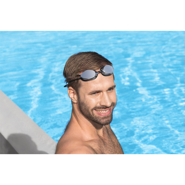 Okulary Do Pływania Lustrzane Czarne Bestway 21066