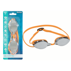 Okulary do Pływania Lustrzane Pomarańczowe 21066