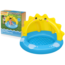 Dmuchany Basen Ogrodowy z Daszkiem Słońce Basenik Bestway 52637 101cm