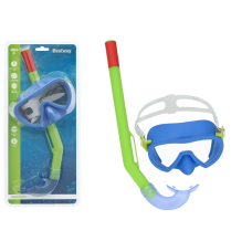 Maska z Rurką do Nurkowania Zielono- Niebieska Bestway 24036