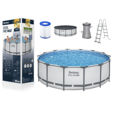 Basen Ogrodowy Stelażowy 427 x 122 cm Bestway 5612X